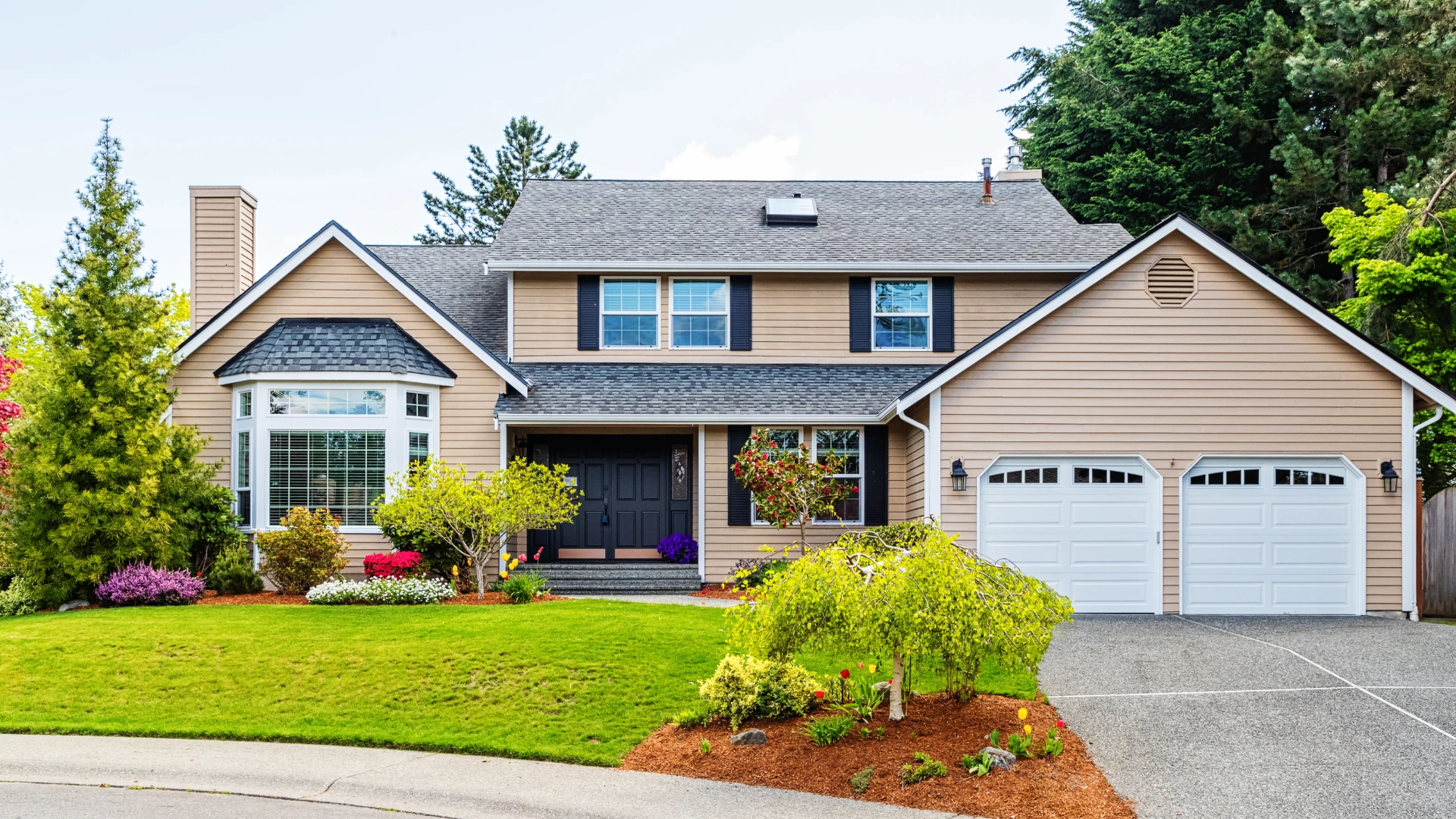 Beautiful home exterior